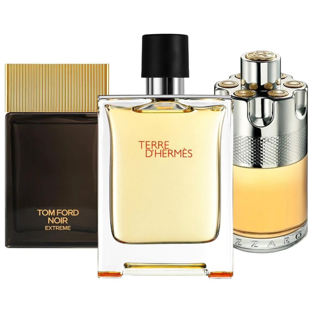 Cofanetto 3 Profumi Terre d'Hermès, Wanted e Noir extreme 100ml